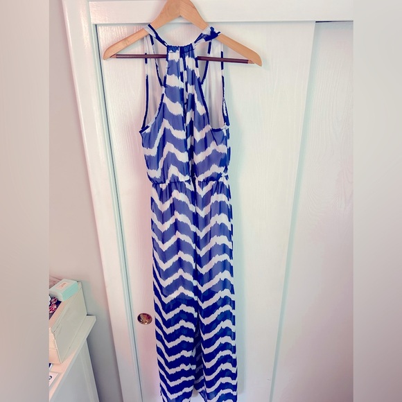 Charlotte Russe Size Medium Striped Maxi Dress - Picture 2 of 7